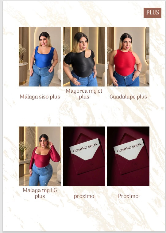Body Femenino en Polilicra Doble - Talla Única