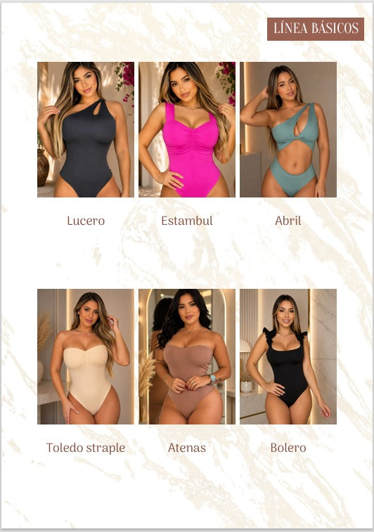 Body Femenino en Polilicra Doble - Talla Única