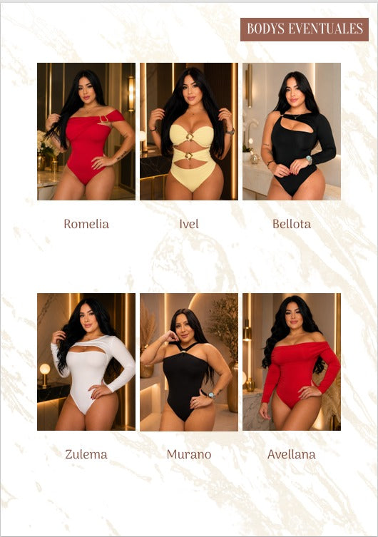 Body Femenino en Polilicra Doble - Talla Única