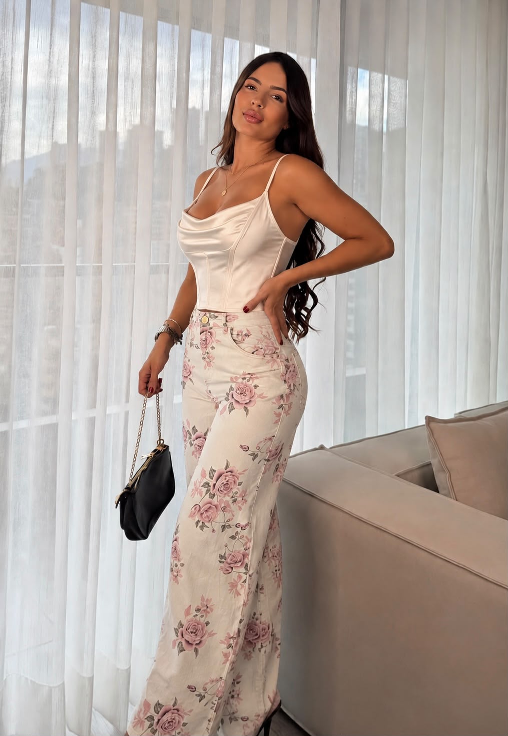 Pantalón Estampado para Dama