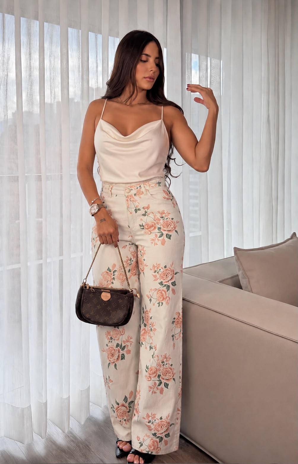 Pantalón Estampado para Dama