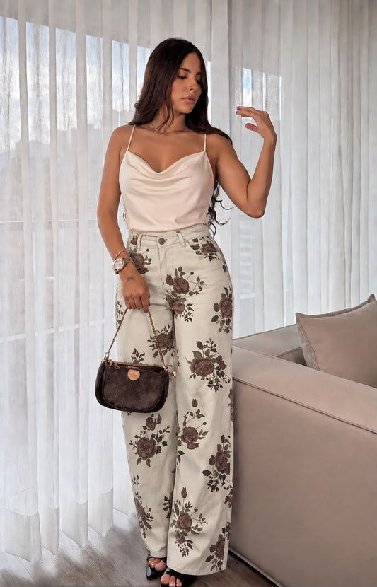 Pantalón Estampado para Dama