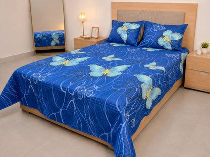 Colcha Unifaz para Cama Doble con 2 Fundas de Almohada – Nuevos Estampados