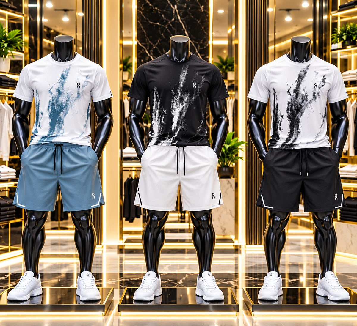 Conjunto de hombre con pantaloneta para look casual