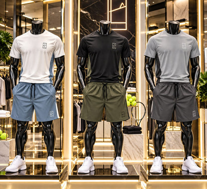 Conjunto de hombre con pantaloneta para look casual