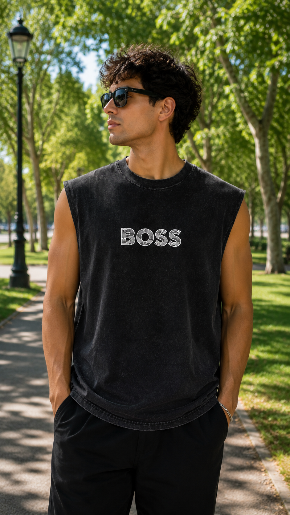 Top Básico Sin Mangas – Moda Urbana 260g