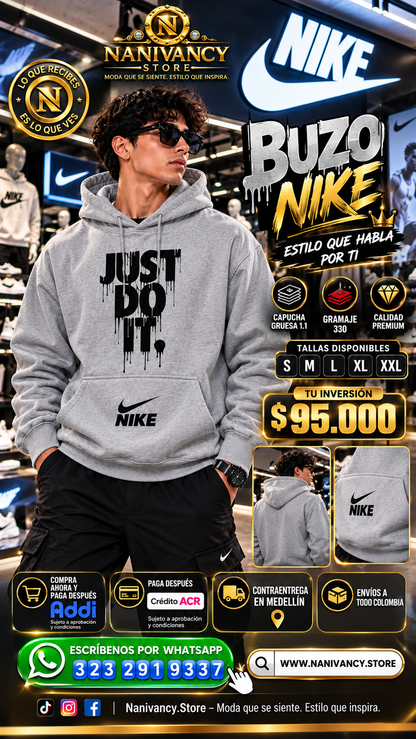 Buzo Nike con capucha para hombre