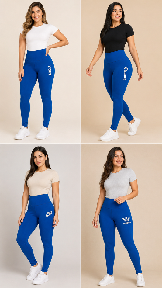 Combo Legging + Camiseta Básica para Dama