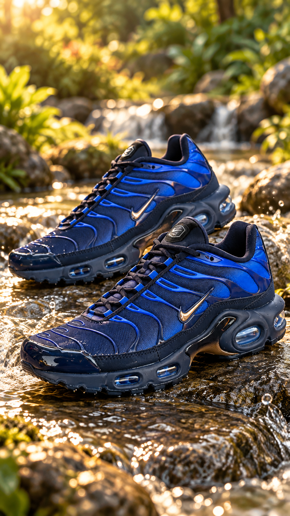 Tenis importados para hombre azul profundo y eléctrico 1.1
