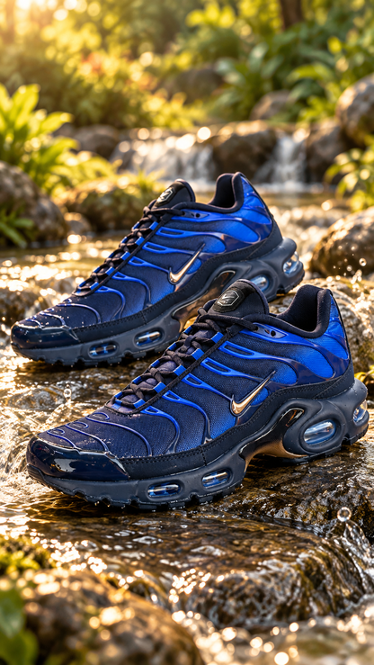 Tenis importados para hombre azul profundo y eléctrico 1.1