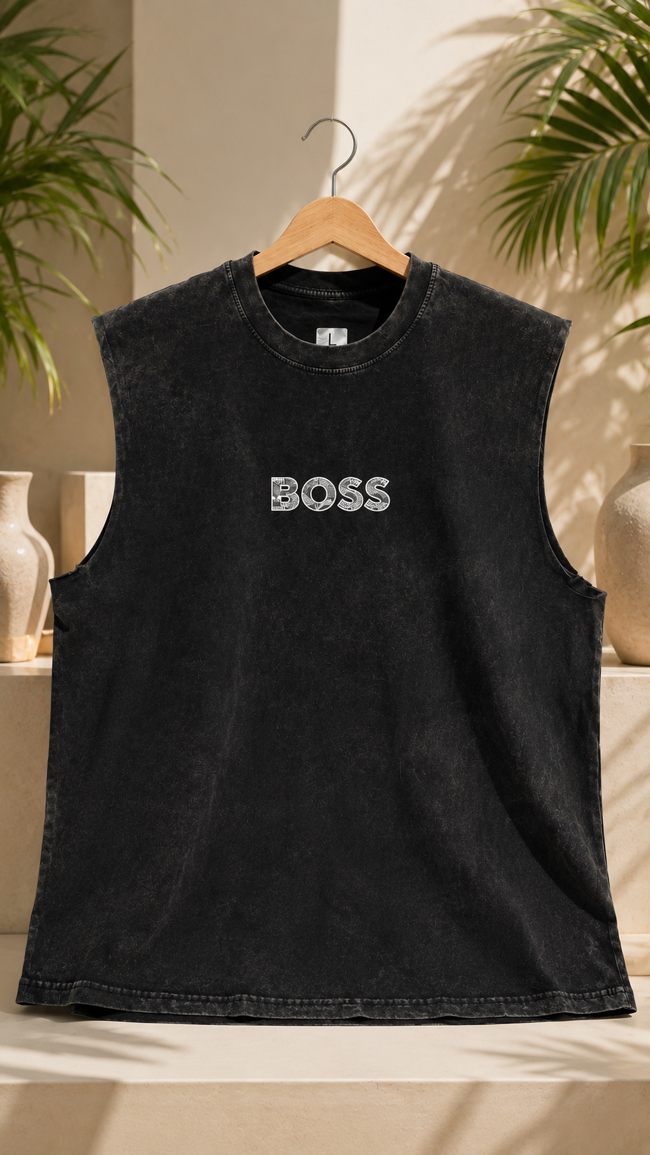 Top Básico Sin Mangas – Moda Urbana 260g