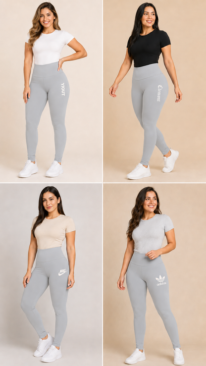 Combo Legging + Camiseta Básica para Dama