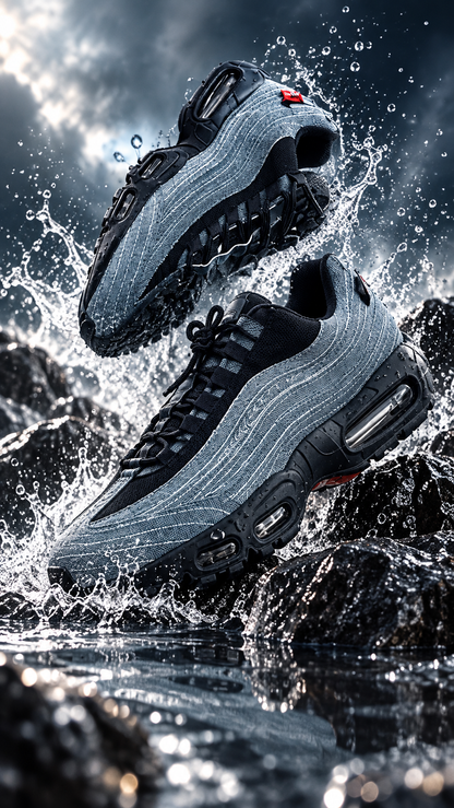 Tenis importados para hombre azul profundo y eléctrico 1.1