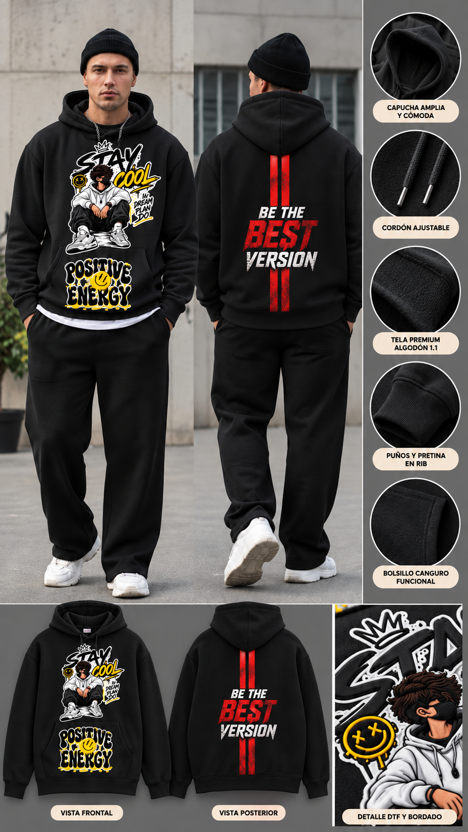 Buzo Nike con capucha para hombre
